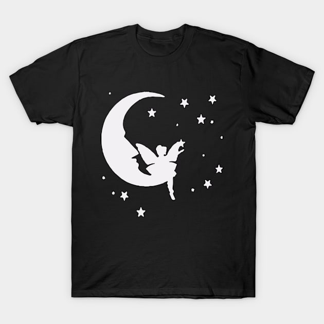 FAIRY MOON FUNNY T-Shirt by audreyathelen